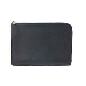 Louis Vuitton Epi Pochette Jour Black Clutch Bag